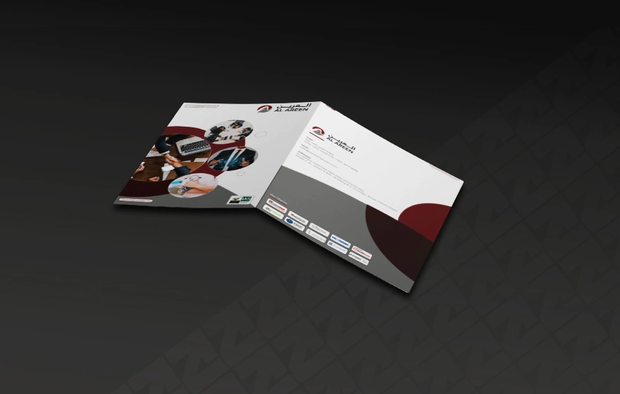 Logo design branding service in Doha, Qatar portfolio mockup 3