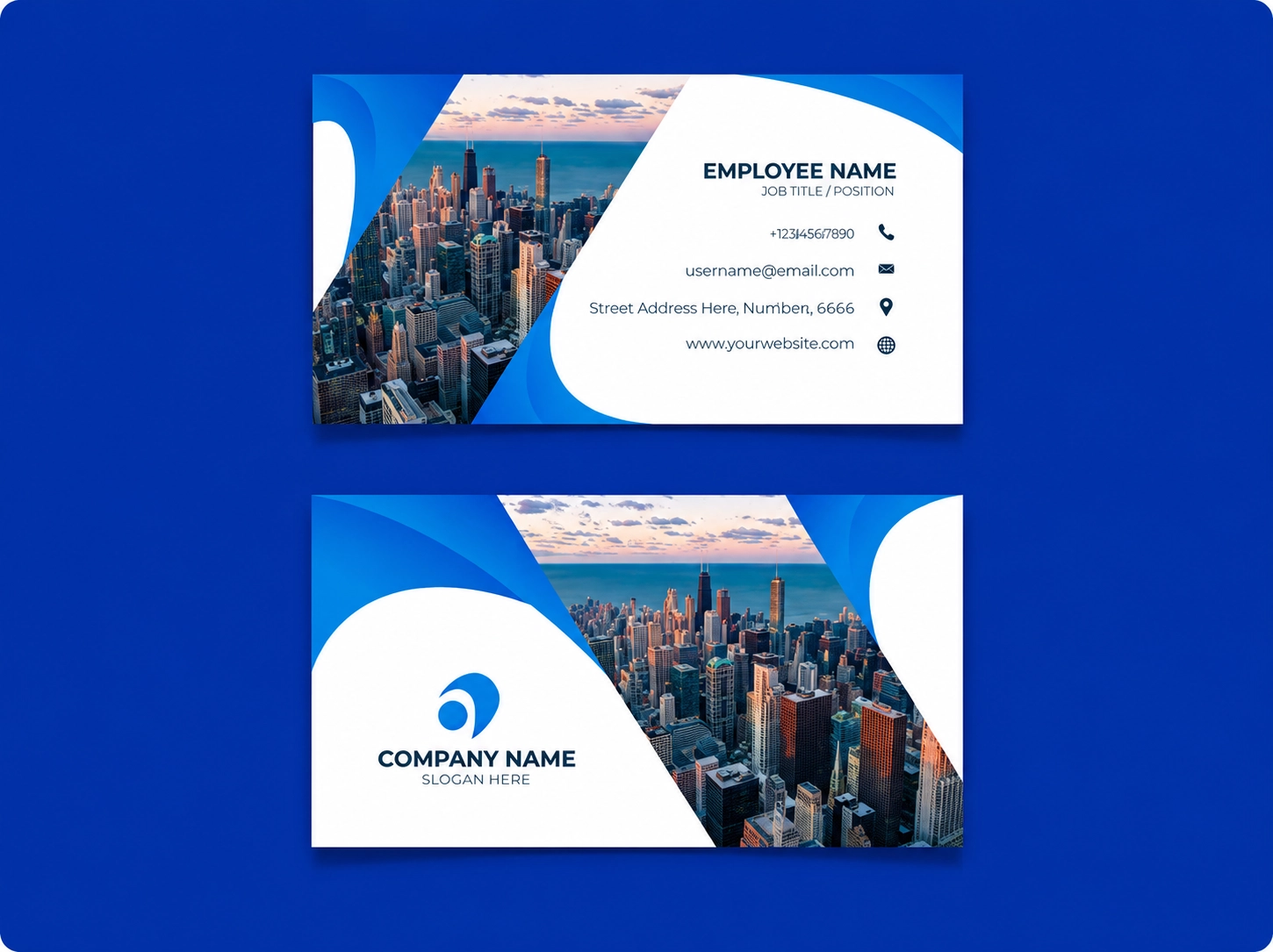 Business Card Design by corporate branding company in Doha, Qatar