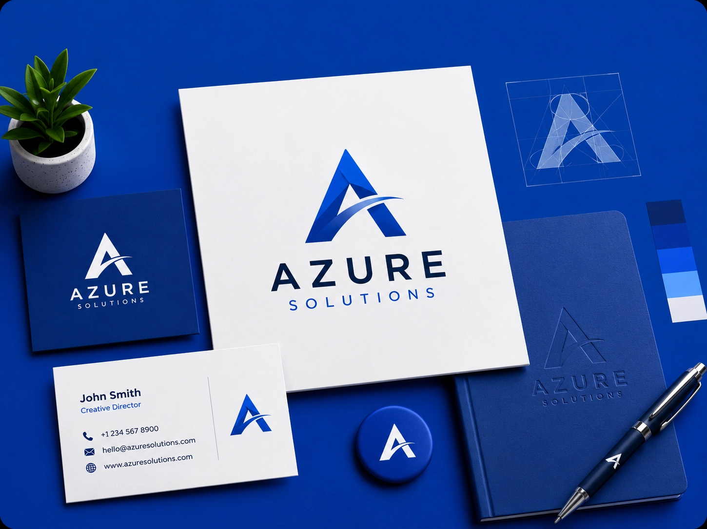 Custom Logo Design by digital branding agency in Doha, Qatar