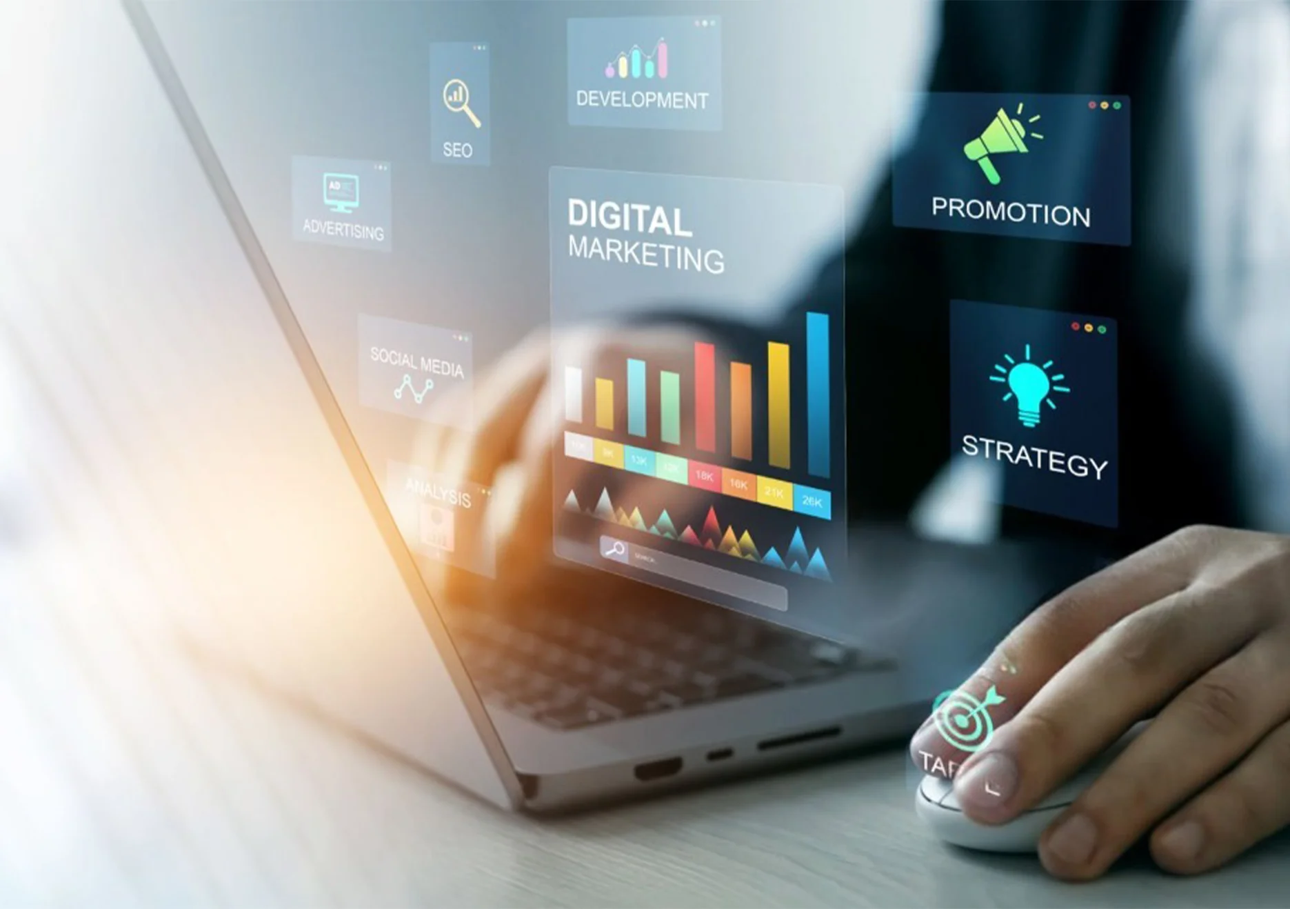 Digital marketing service in Doha, Qatar for online promotion