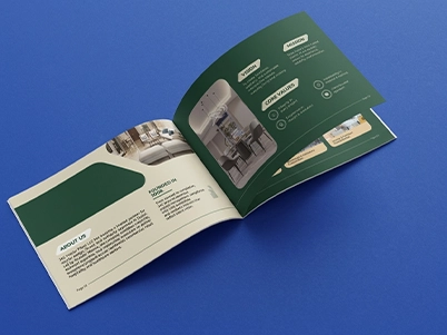 Creative Brochure Design by results-driven branding company in Doha, Qatar
